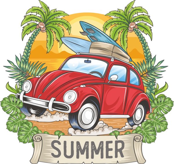 Летние Стикеры Стикеры