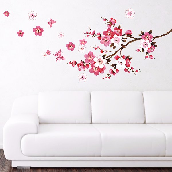 Цветки Сакуры наклейка