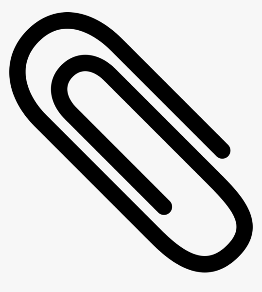 Скрепка иконка