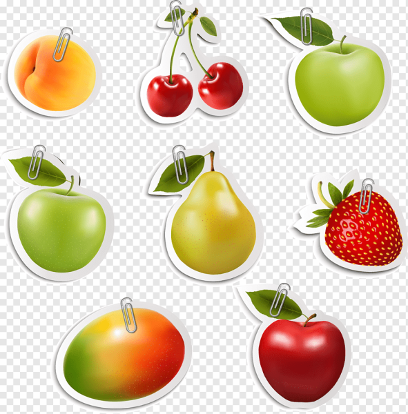 Наклейки наборы овощи