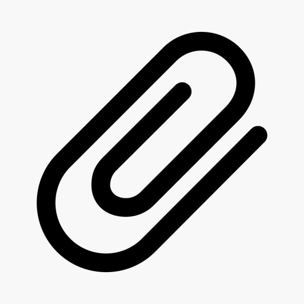 Пиктограмма скрепка