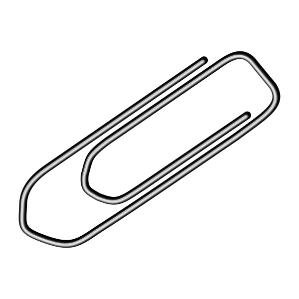 Скрепка раскраска