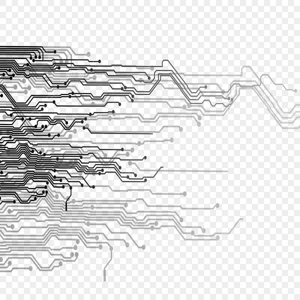 Киберпанк орнамент