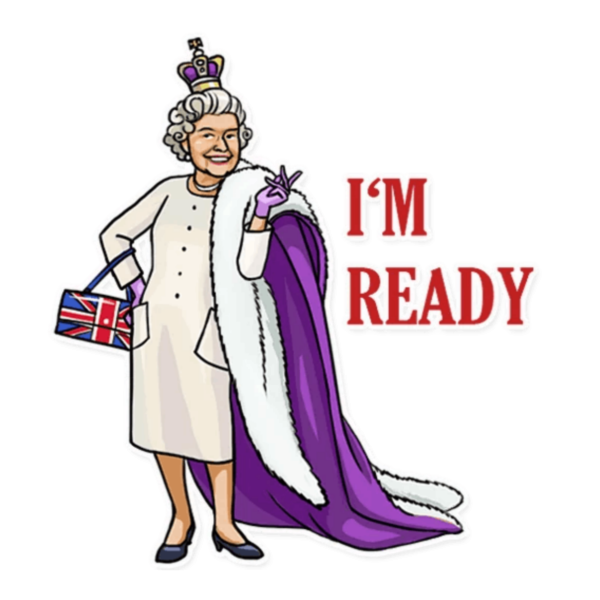 Королева Елизавета мультяшная