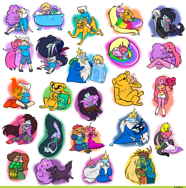 Стикеры персонажи