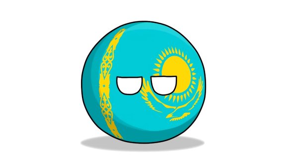Флаг Казахстана кантриболз