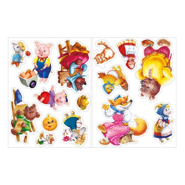 Наклейки "сказки"