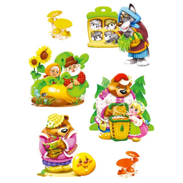 Персонажи детских мультфильмов