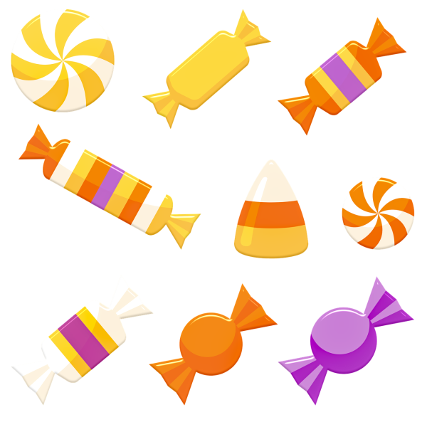 Стикеры конфеты