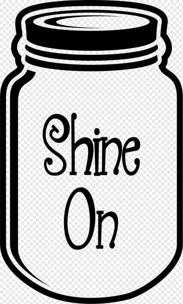 Баночка трафарет