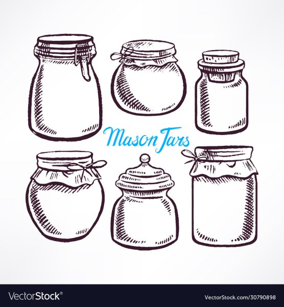 Скетч баночки