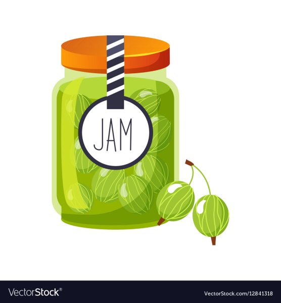 Зеленая баночка для варенья