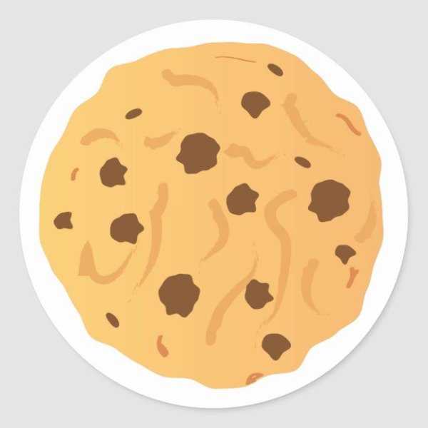 Наклейки с печеньками