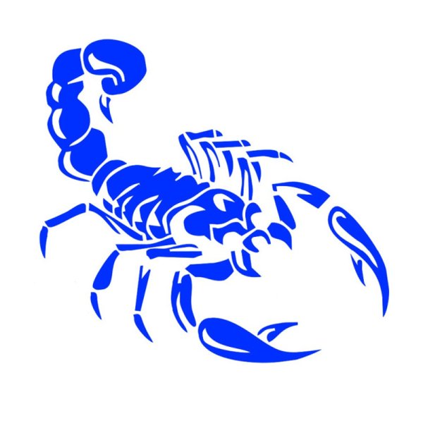 Скорпион векторный рисунок