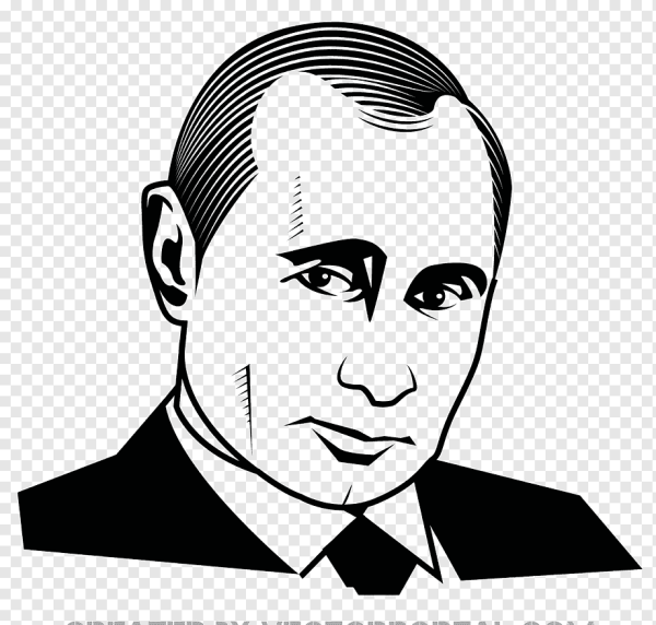 Путин портрет вектор