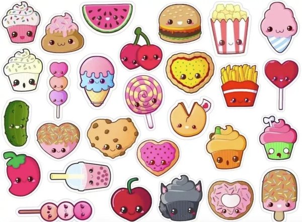 Красивые наклейки