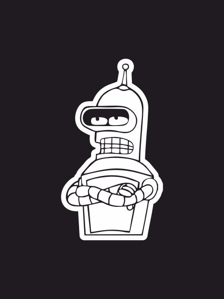 Бендер Футурама Стикеры