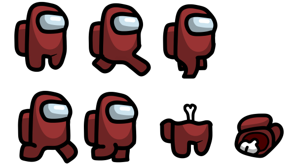 Амонг АС персонажи