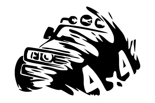 Наклейки на ниву 4х4