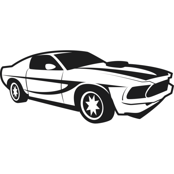 Трафарет автомобили