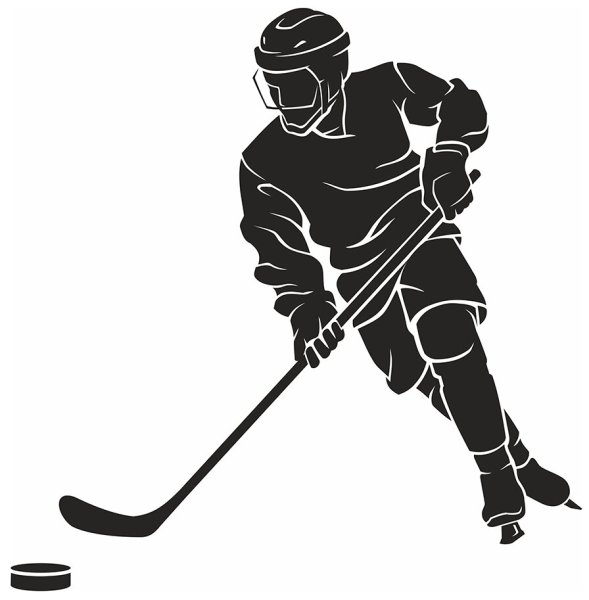 Наклейки на стену хоккей