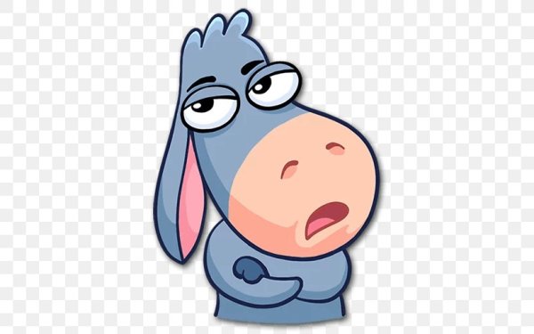 Ослик Элвис Стикеры