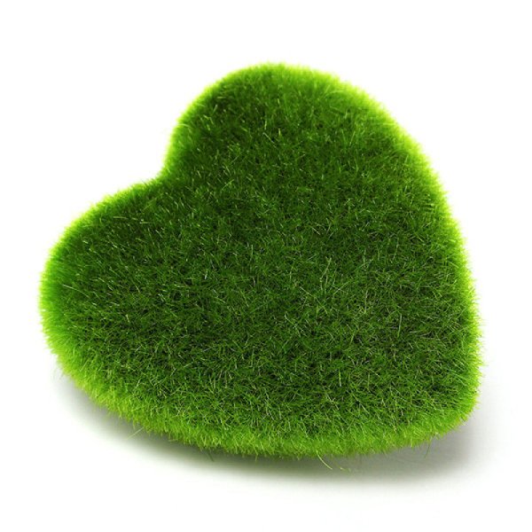 Сердце со мхом