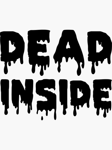 Dead inside Стикеры