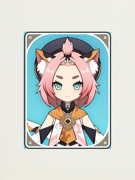Стикеры Геншин Импакт Чиби Сяо