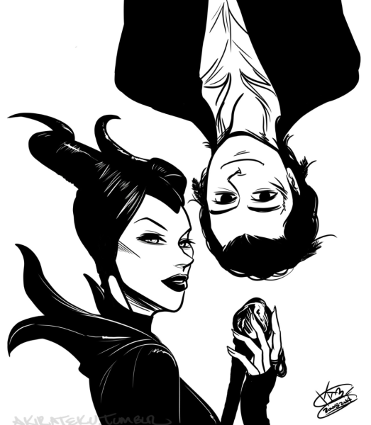 Маска Малефисенты