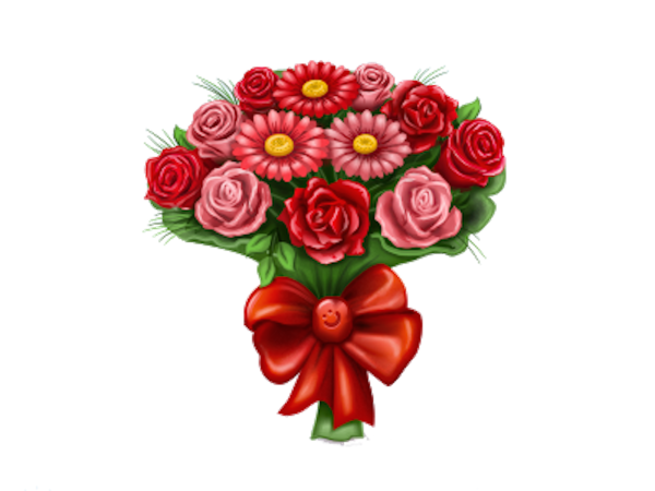 Букет цветов для детей