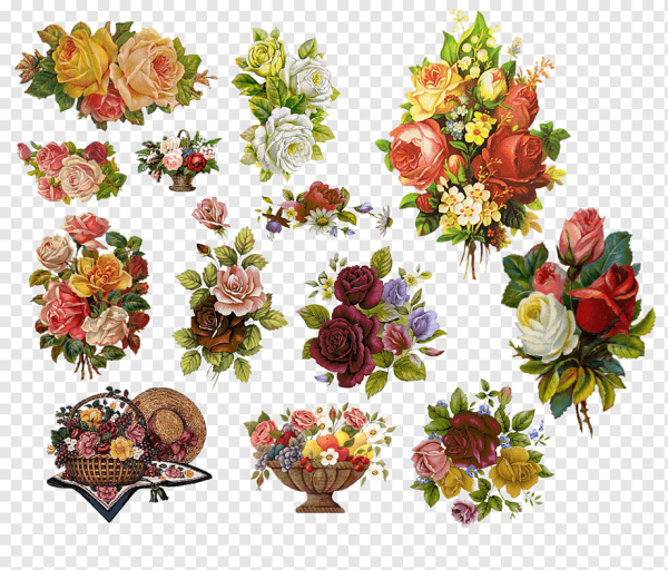 Букет цветов для декупажа