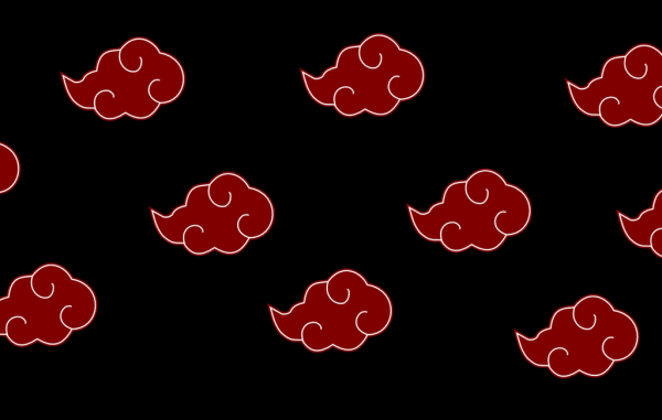 Клан Акацуки красное облако