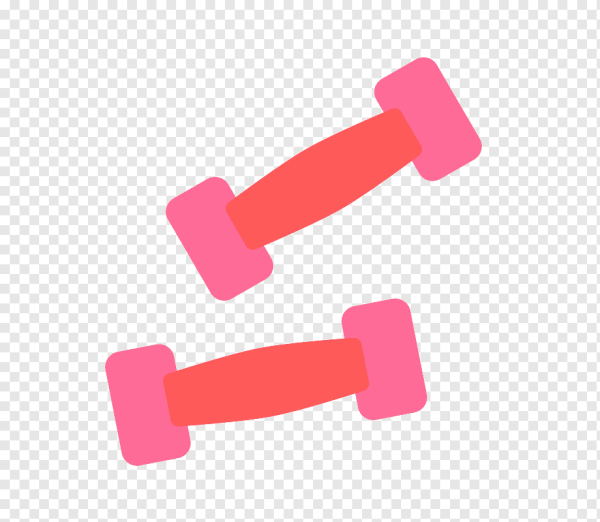 Гантели спорт вектор