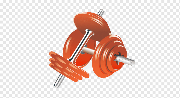 Стикер гантели