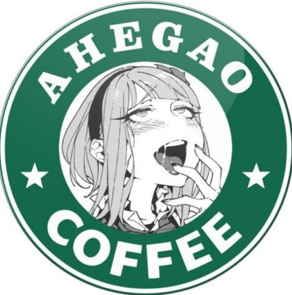 Ахегао кофе