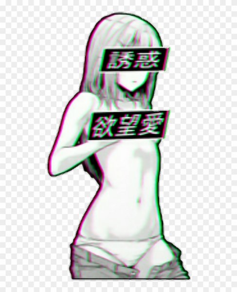 Waifu material наклейки