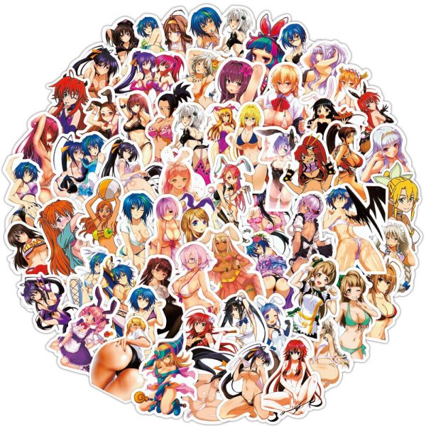 Наклейки Манга