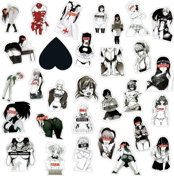 Хентай наклейки стикер