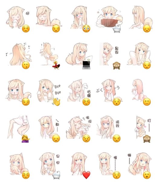 Аниме Стикеры телеграмм