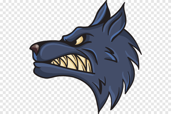 Смайлик волка