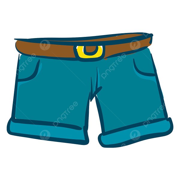Шорты вектор