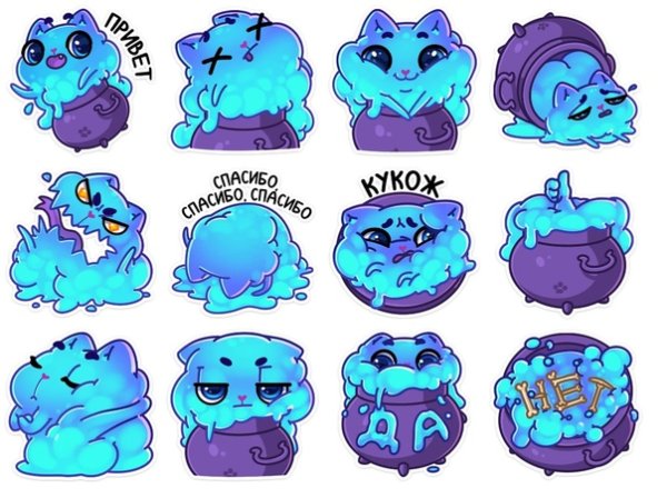 Стикеры из ВК