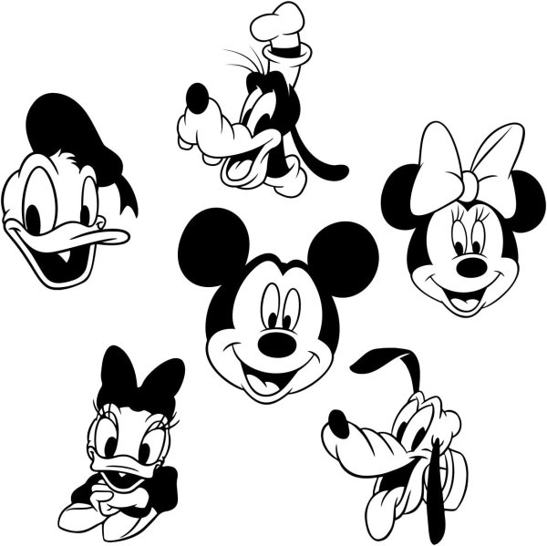Наклейки Disney Микки Маус