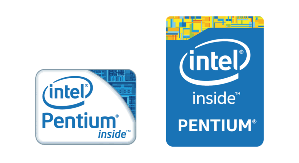 Наклейка Intel Celeron inside