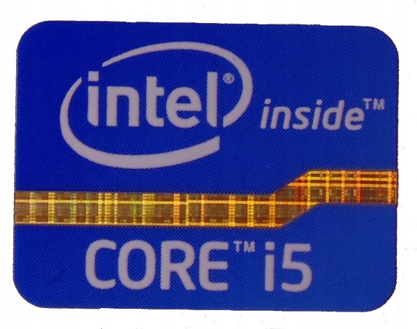 Стикеры Intel Core i5
