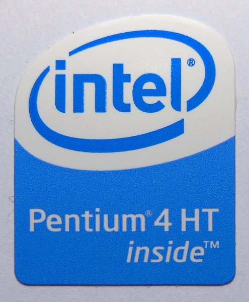 Intel inside Pentium 4 logo