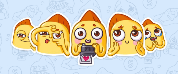 Стикеры ВК Снеппи