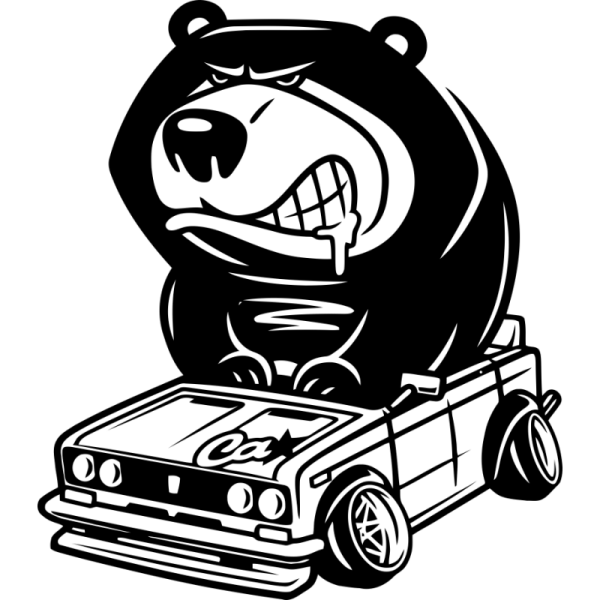 Наклейка "машины"