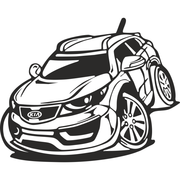 Киа Спортейдж 3 вектор